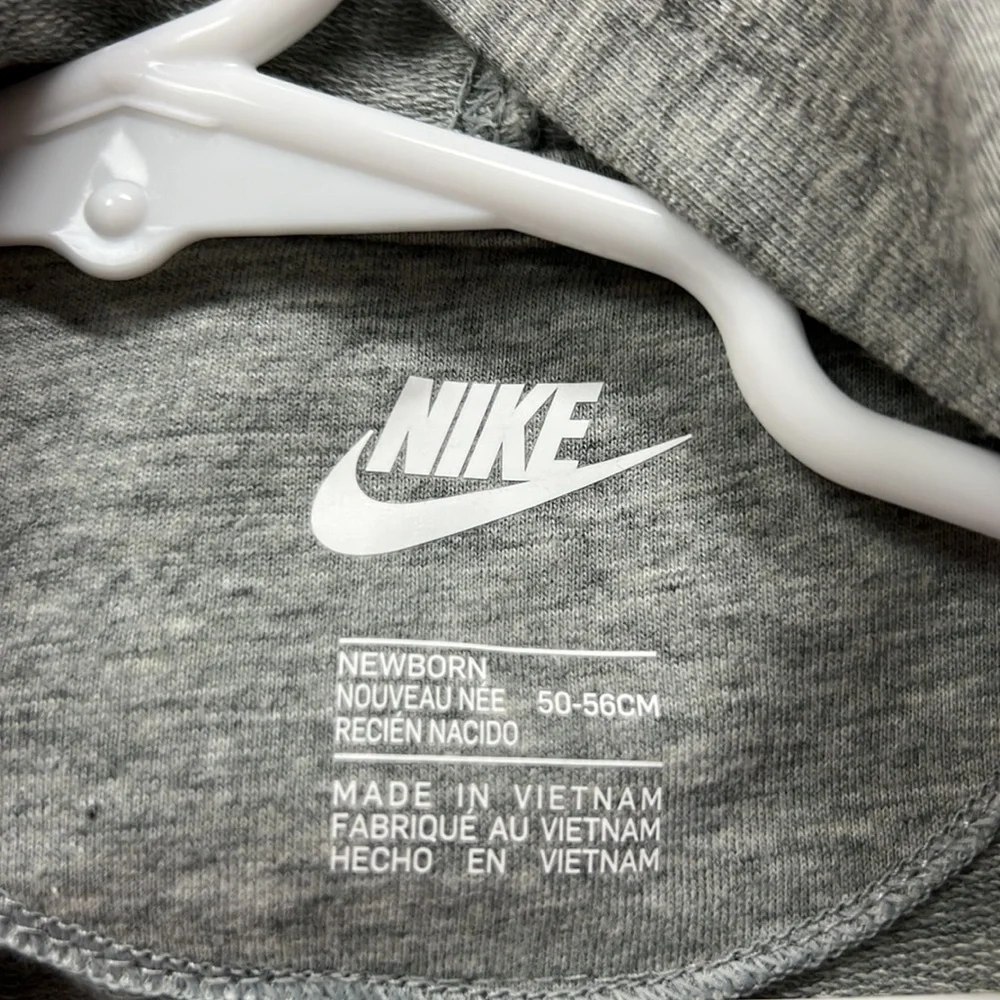 Baby Boy's Nike hoodie romper‎